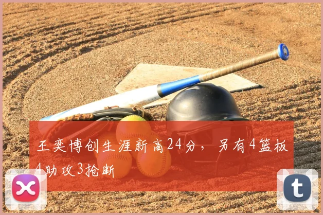 王奕博创生涯新高24分，另有4篮板4助攻3抢断