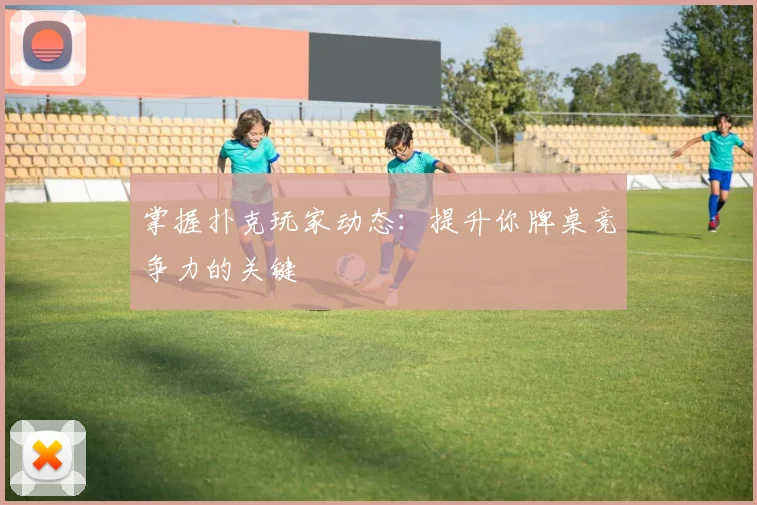 掌握扑克玩家动态：提升你牌桌竞争力的关键